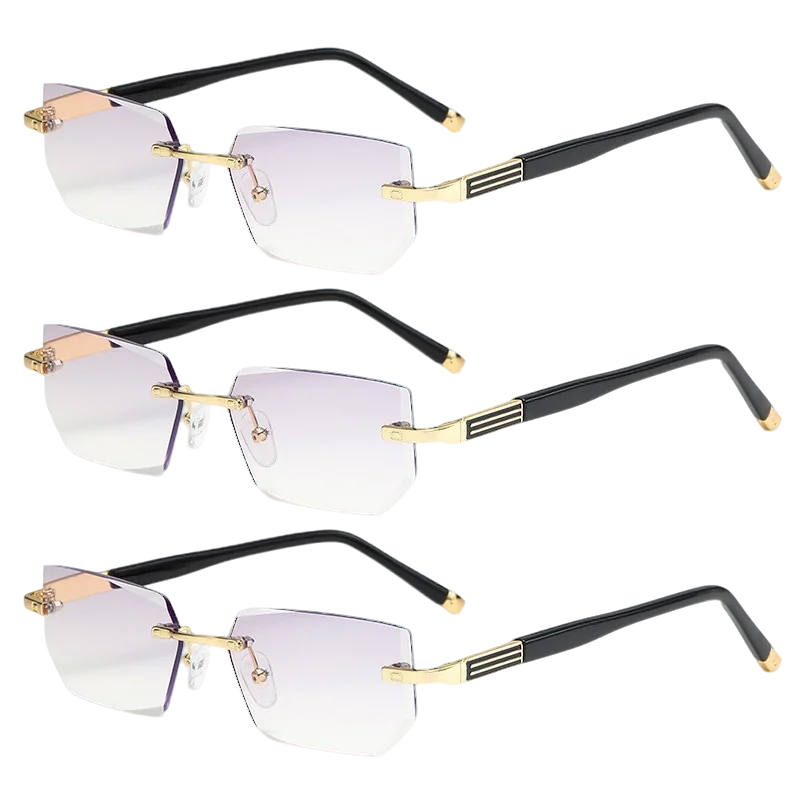 3 Pairs of Hewelth VisionFlex Readers